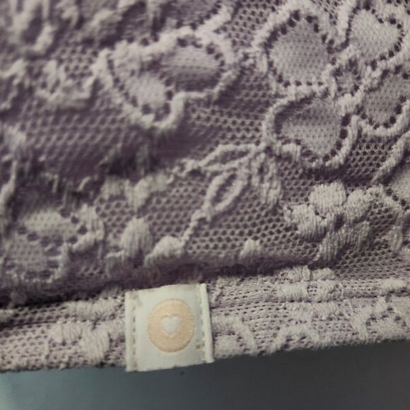 Old Navy Purple Lace Crop Tank Top - Picture 8 of 9